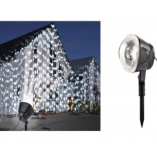 LICHIDARE STOC :Proiector LED cu joc luminos efect fulgi de zapada, putere 4W, pentru exterior/interior